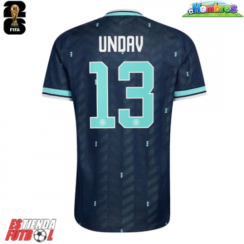 Alemania Deniz Undav #13 Segunda Equipación Mundial 2026 Manga Corta